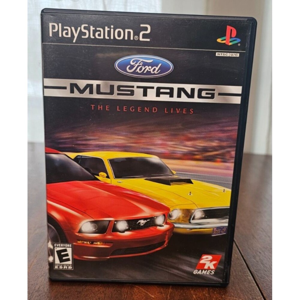 Ford Mustang: The Legend Lives (Sony PlayStation 2, 2005) CIB EUC